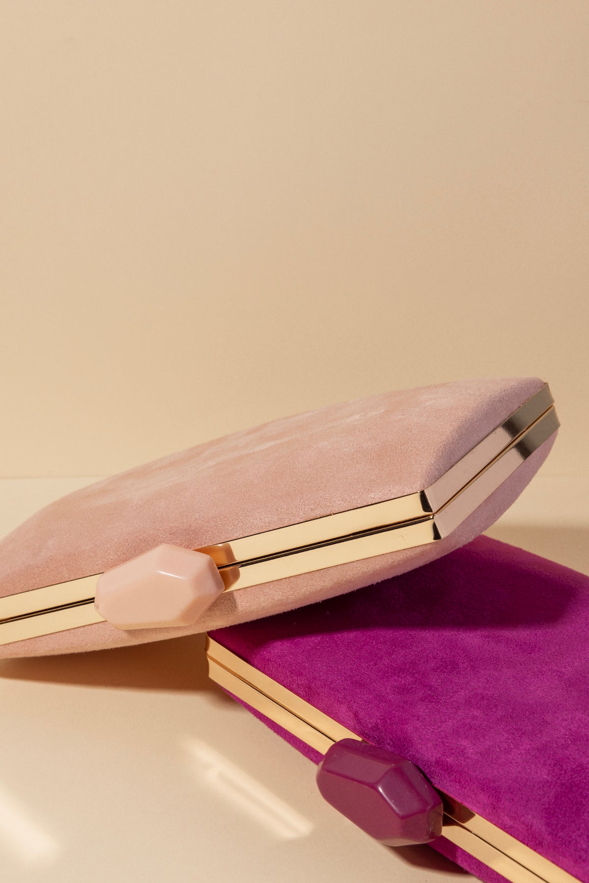 Clutch Elise Rosa · Le Jardin · - Bruna
