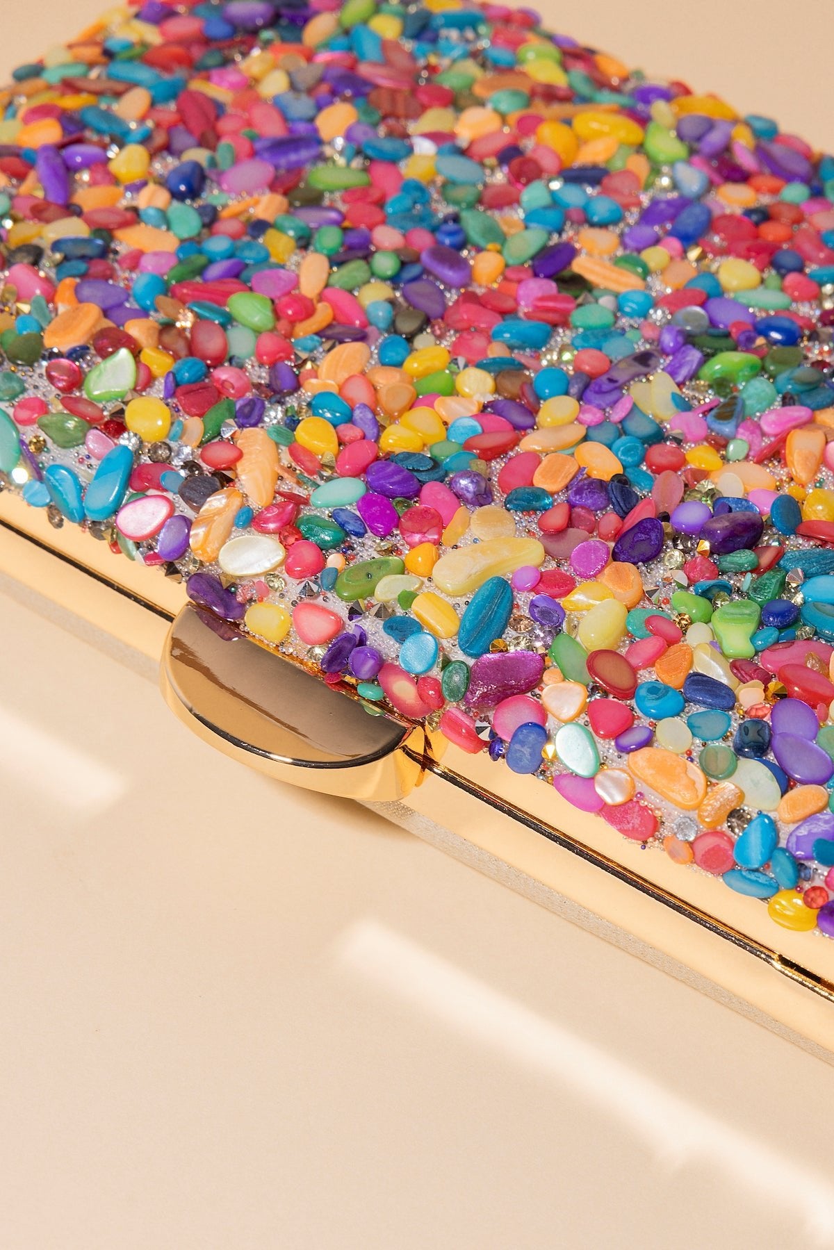 Clutch Rainbow Stones · Hamptons · - Bruna