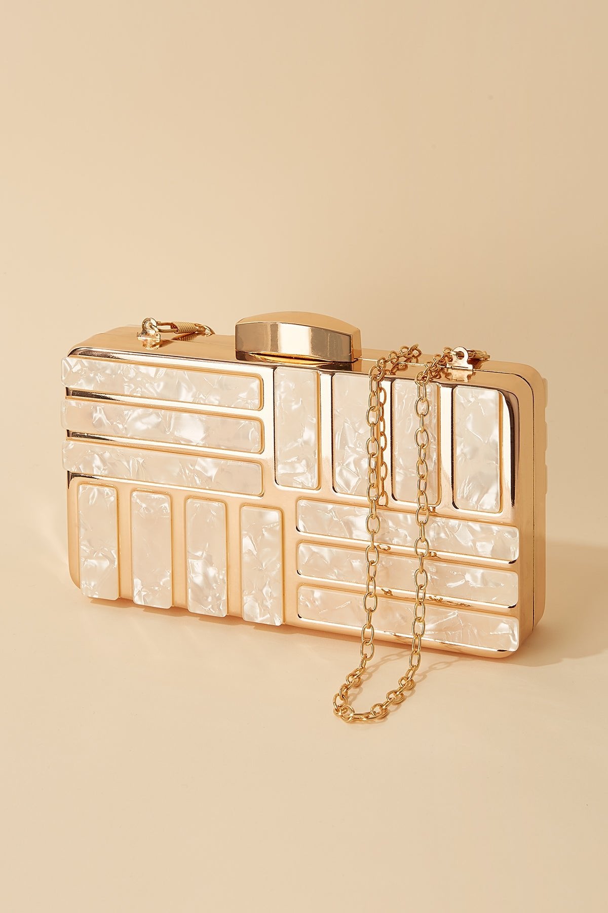 Clutch Zenda Nacar · Flora · - Bruna