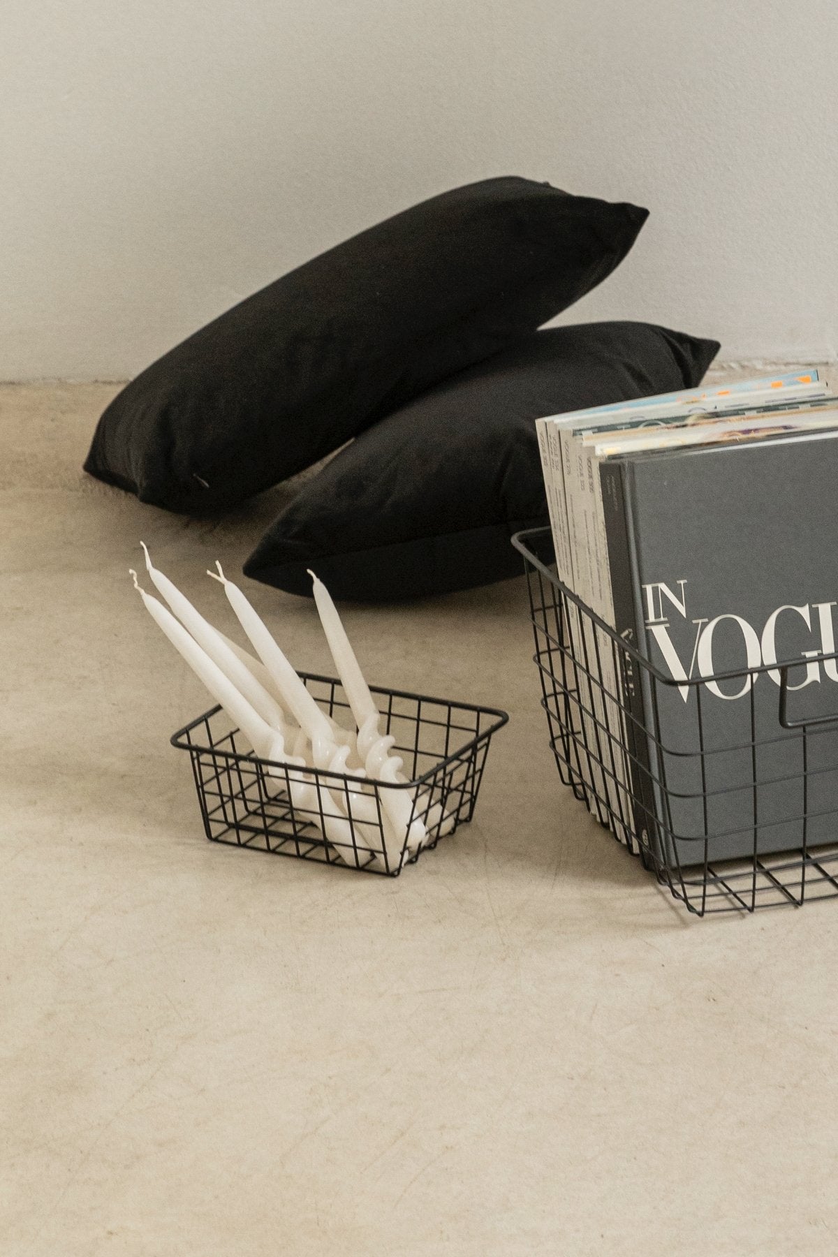 Set de conjunto  2 Velas Twisted Marfil · Deco · - Bruna