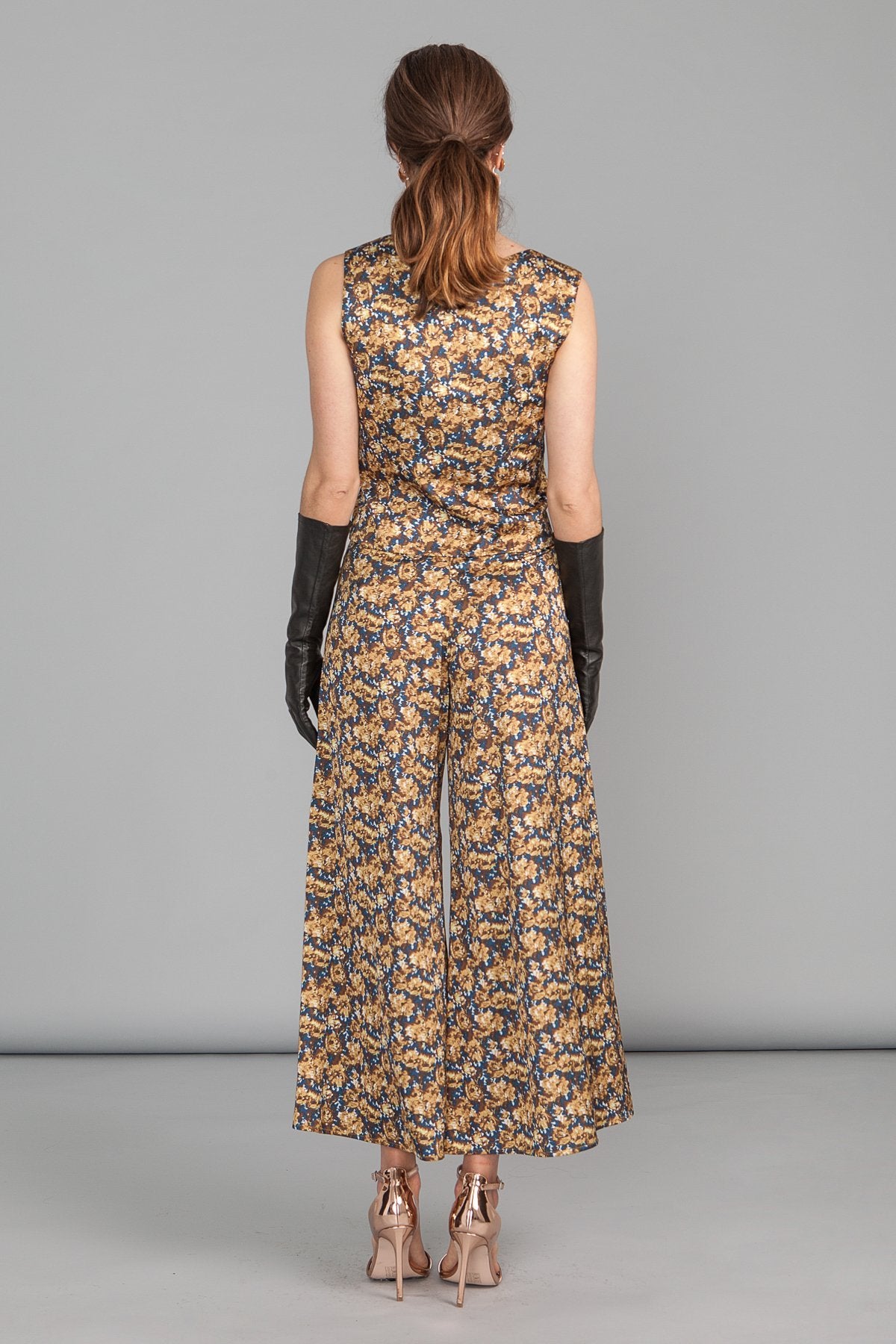 Top Elizabeth Estampado Amarillo - Bruna