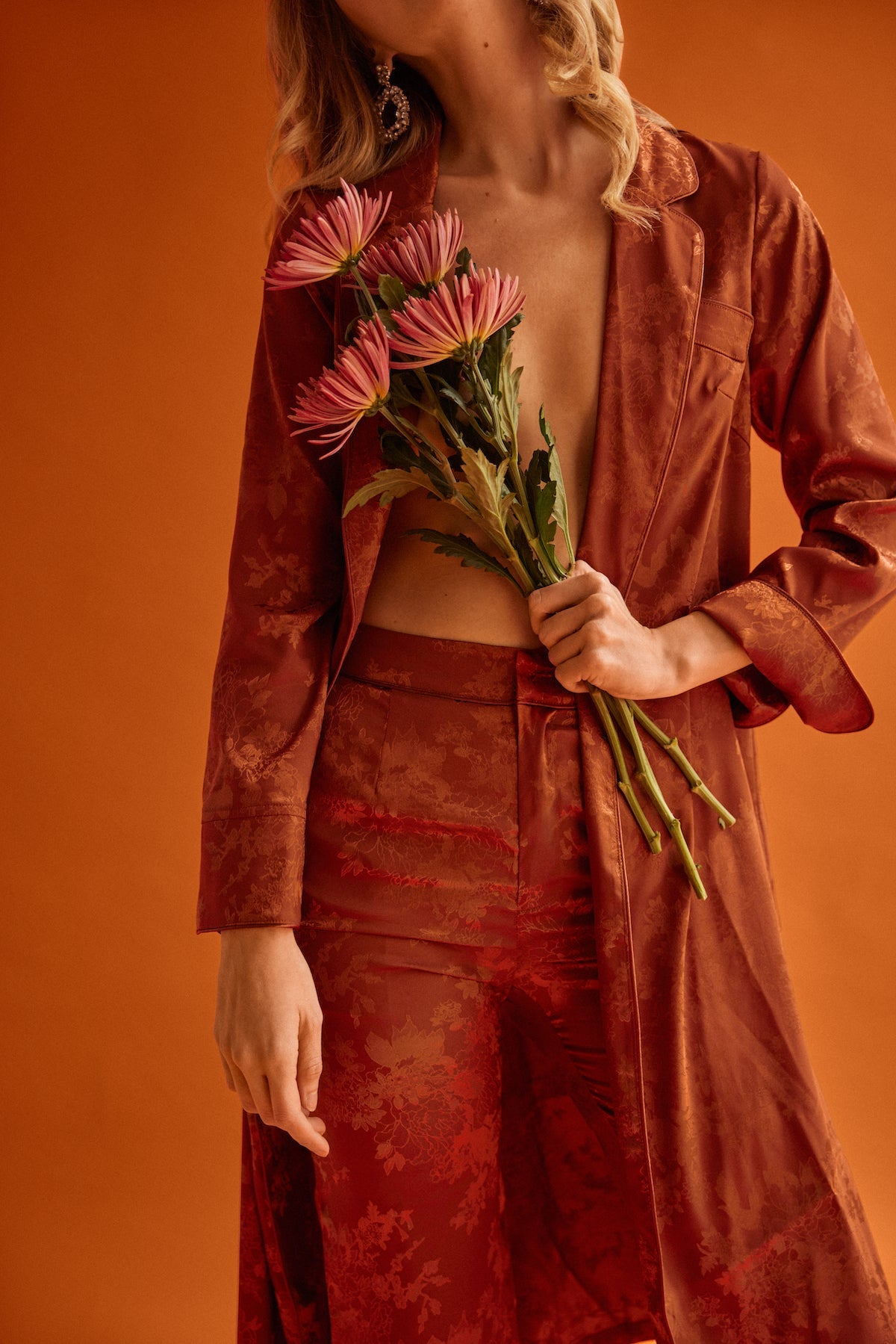 Traje Chaqueta Arissa + Pantalon Kumi Rust · Wisteria · - Bruna