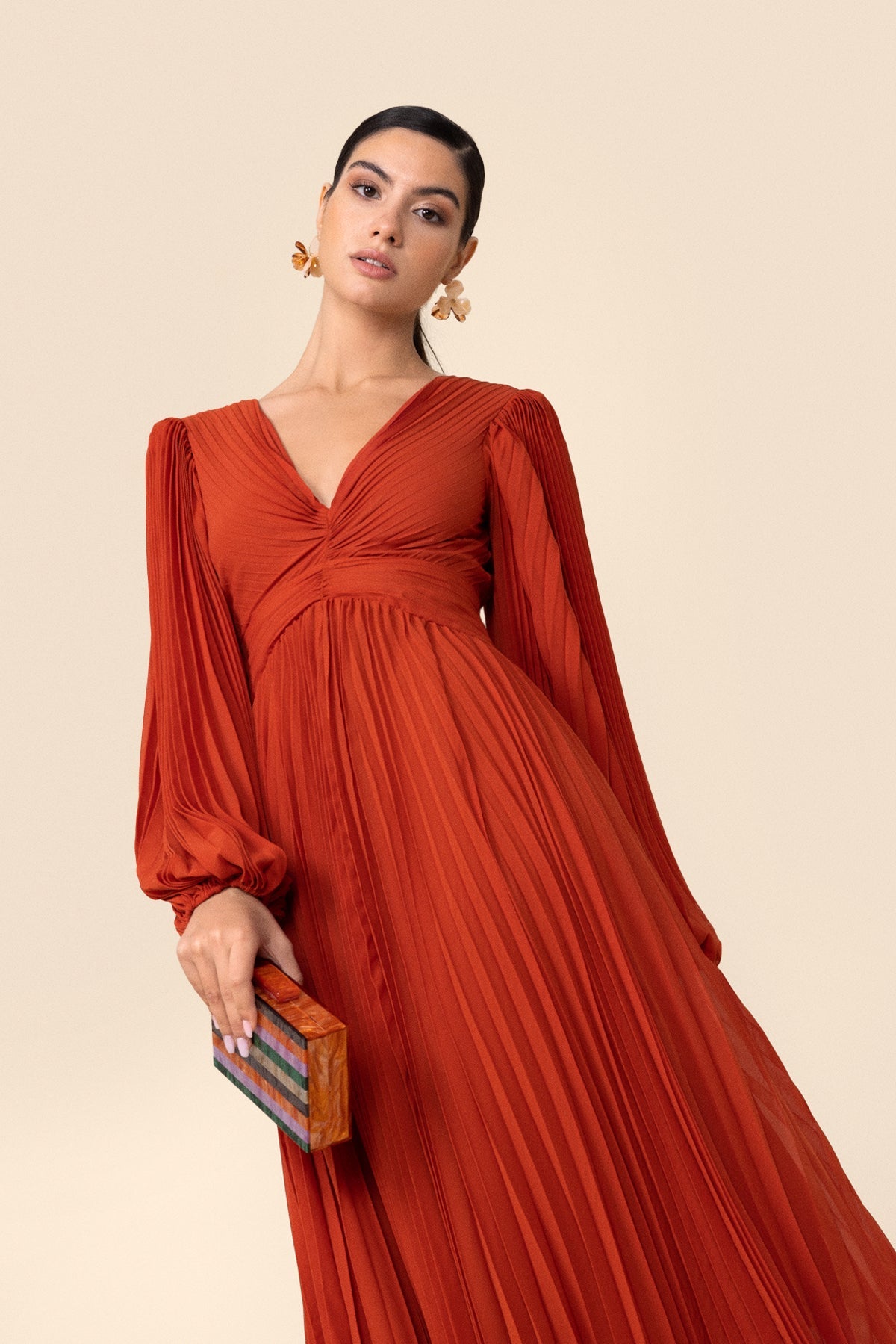 Vestido Gretel Cinnamon · Le Jardin · - Bruna