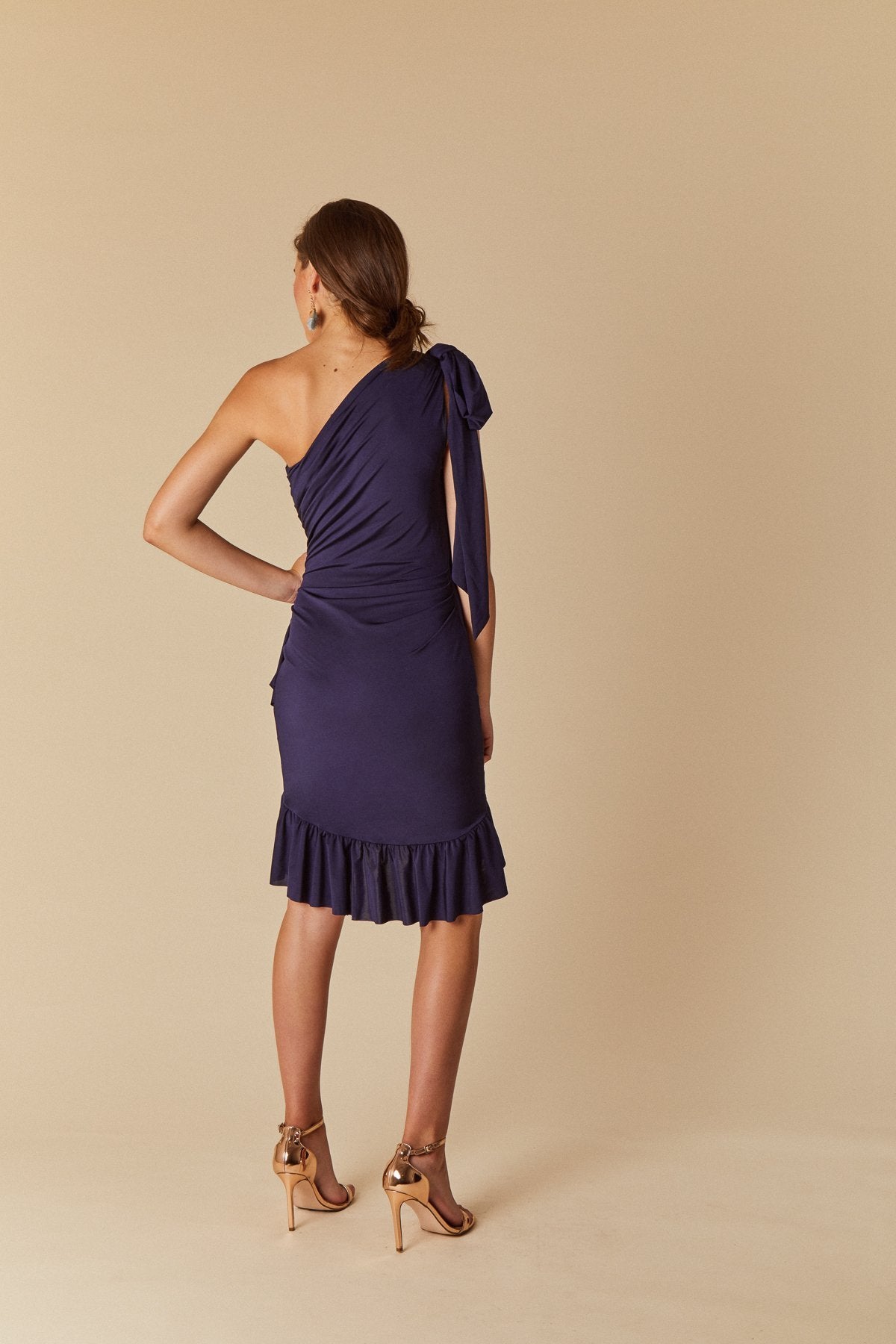 Vestido Koko Azul Marino - Bruna