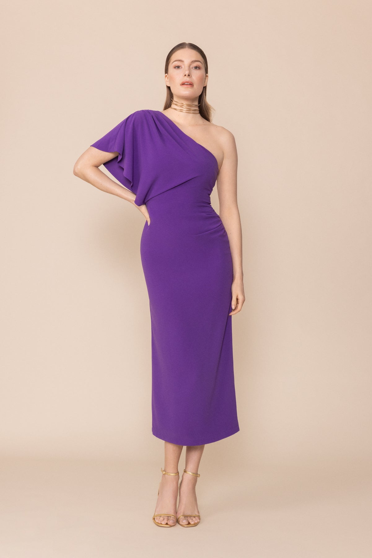 Vestido Marcela Violeta · Flora · - Bruna